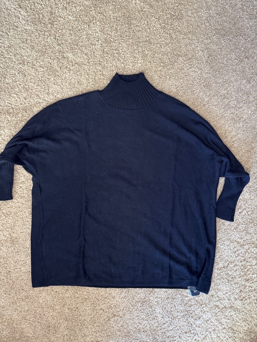 Anatomie Women's Navy Turtleneck Sweater